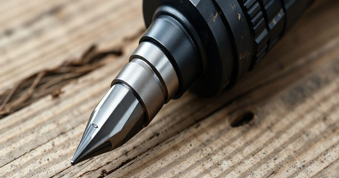 Broca com Ponta de Metal Duro: Durabilidade e Precisão